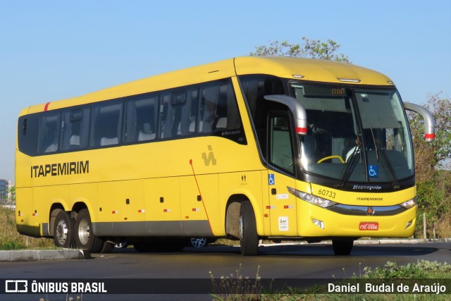 Viação Itapemirim 60733 na cidade de Brasília, Distrito Federal, Brasil, por Daniel Budal de Araújo. Número da foto: #6730151.