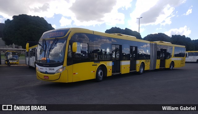 Viação Pioneira 226246 na cidade de Brasília, Distrito Federal, Brasil, por William Gabriel. Número da foto: #6728293.