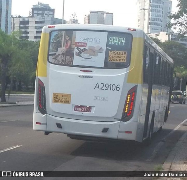 Empresa de Transportes Braso Lisboa A29106 na cidade de Rio de Janeiro, Rio de Janeiro, Brasil, por João Victor Damião. Número da foto: #6728051.