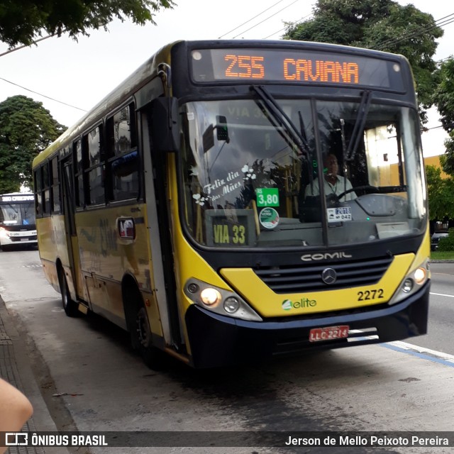 Viação Elite 2272 na cidade de Volta Redonda, Rio de Janeiro, Brasil, por Jerson de Mello Peixoto Pereira. Número da foto: #6729474.