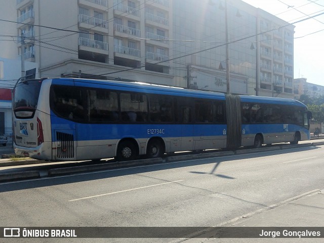 Viação Normandy do Triângulo E12734C na cidade de Rio de Janeiro, Rio de Janeiro, Brasil, por Jorge Gonçalves. Número da foto: #6727746.