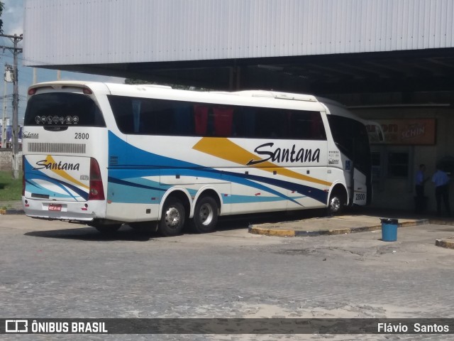 Empresas de Transportes Santana e São Paulo 2800 na cidade de Cruz das Almas, Bahia, Brasil, por Flávio  Santos. Número da foto: #6728083.
