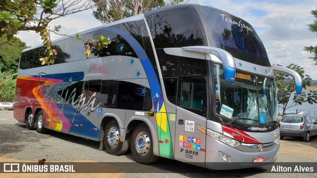 Transjapa Tours F 5015 na cidade de Capitólio, Minas Gerais, Brasil, por Ailton Alves. Número da foto: #6728885.