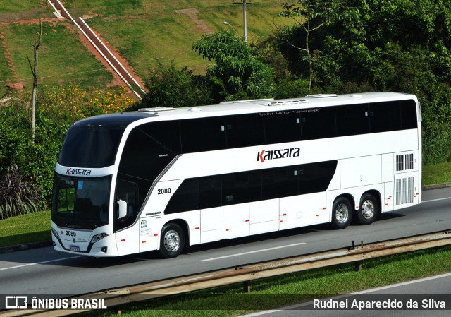 Kaissara - Viação Caiçara 2080 na cidade de Santa Isabel, São Paulo, Brasil, por Rudnei Aparecido da Silva. Número da foto: #6729464.