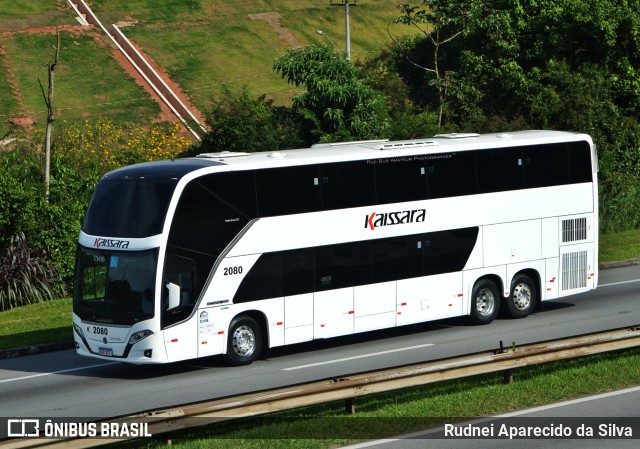 Kaissara - Viação Caiçara 2080 na cidade de Santa Isabel, São Paulo, Brasil, por Rudnei Aparecido da Silva. ID da foto: 6729464.