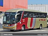 Transportes Única Petrópolis RJ 163.011 na cidade de Rio de Janeiro, Rio de Janeiro, Brasil, por Vinícius  Christófori. Número da foto: #:id.