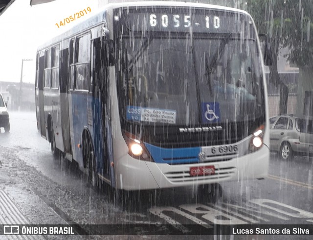 Transwolff Transportes e Turismo 6 6906 na cidade de São Paulo, São Paulo, Brasil, por Lucas Santos da Silva. Número da foto: #6730952.
