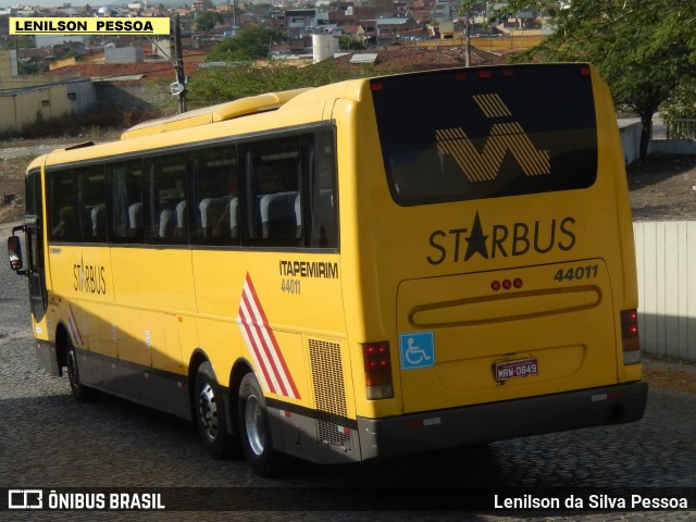 Viação Itapemirim 44011 na cidade de Caruaru, Pernambuco, Brasil, por Lenilson da Silva Pessoa. ID da foto: 6732005.