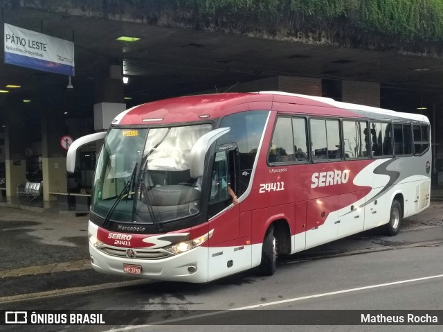 Viação Serro 24411 na cidade de Belo Horizonte, Minas Gerais, Brasil, por Matheus Rocha. Número da foto: #6730422.
