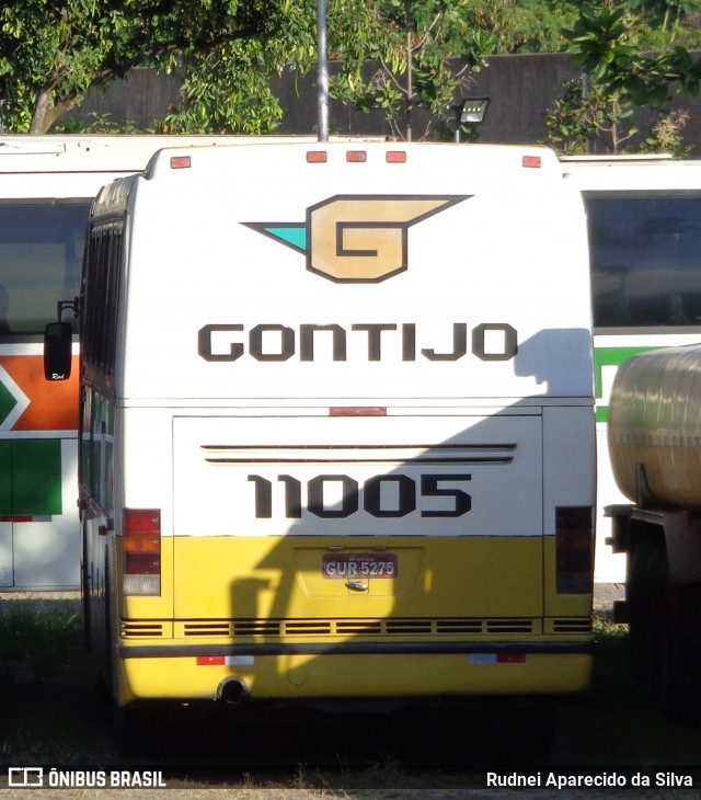 Empresa Gontijo de Transportes 11005 na cidade de Belo Horizonte, Minas Gerais, Brasil, por Rudnei Aparecido da Silva. Número da foto: #6730834.