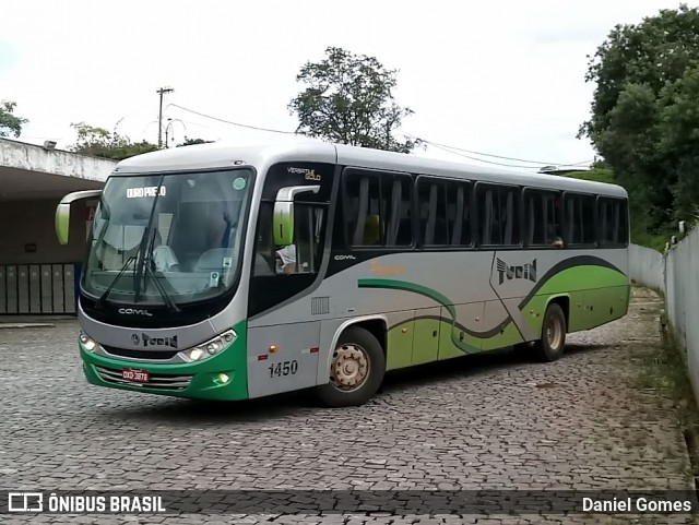 Turin Transportes 1450 na cidade de Ouro Preto, Minas Gerais, Brasil, por Daniel Gomes. Número da foto: #6732061.