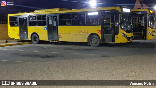 Gidion Transporte e Turismo 11802 na cidade de Joinville, Santa Catarina, Brasil, por Vinicius Petris. ID da foto: 6732796.