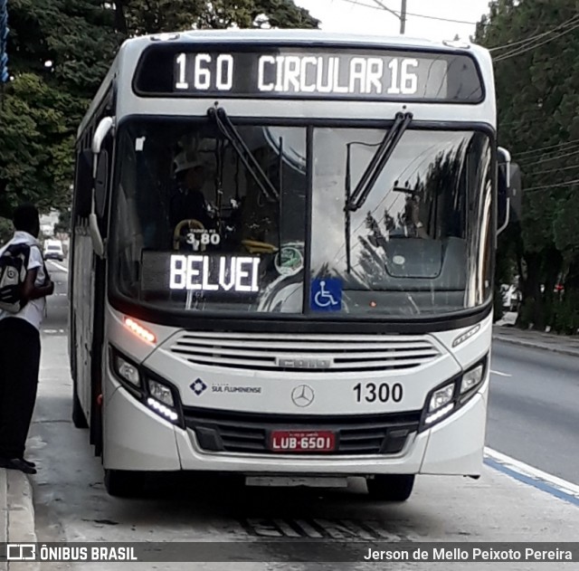 Viação Sul Fluminense 1300 na cidade de Volta Redonda, Rio de Janeiro, Brasil, por Jerson de Mello Peixoto Pereira. ID da foto: 6730475.