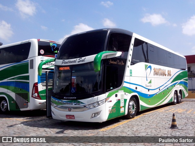 Pantanal Sul Turismo 5015 na cidade de Joinville, Santa Catarina, Brasil, por Paulinho Sartor. Número da foto: #6732140.