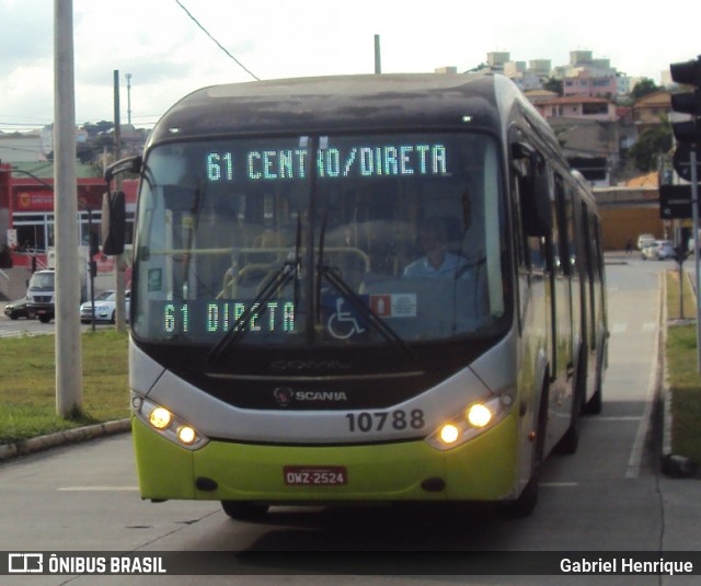 Milênio Transportes 10788 na cidade de Belo Horizonte, Minas Gerais, Brasil, por Gabriel Henrique. Número da foto: #6731103.