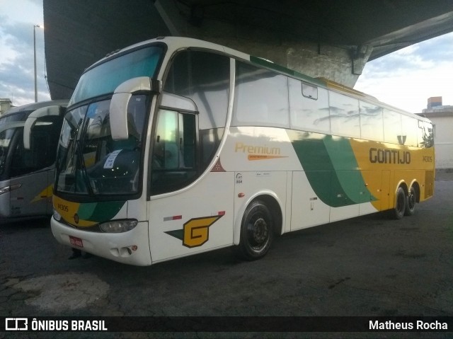 Empresa Gontijo de Transportes 14305 na cidade de Belo Horizonte, Minas Gerais, Brasil, por Matheus Rocha. Número da foto: #6730414.