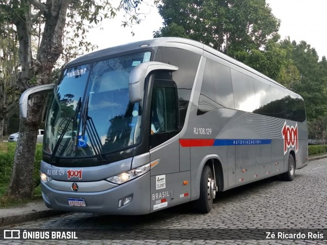 Auto Viação 1001 RJ 108.129 na cidade de Petrópolis, Rio de Janeiro, Brasil, por Zé Ricardo Reis. Número da foto: #6731186.