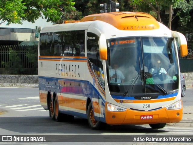 Viação Sertaneja 750 na cidade de Belo Horizonte, Minas Gerais, Brasil, por Adão Raimundo Marcelino. ID da foto: 6732288.