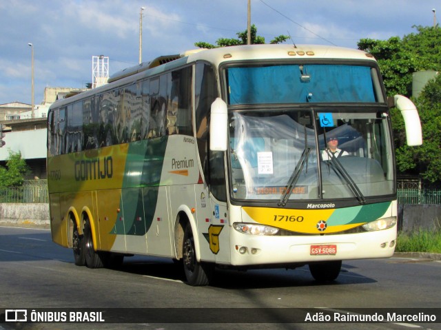 Empresa Gontijo de Transportes 17160 na cidade de Belo Horizonte, Minas Gerais, Brasil, por Adão Raimundo Marcelino. Número da foto: #6732243.
