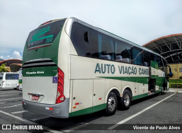 Auto Viação Cambuí 200 na cidade de Aparecida, São Paulo, Brasil, por Vicente de Paulo Alves. ID da foto: 6733973.