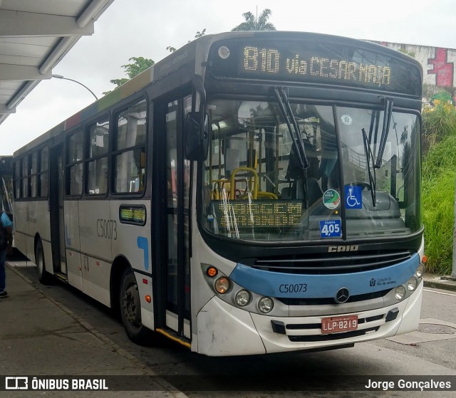 Tijuquinha - Auto Viação Tijuca C50073 na cidade de Rio de Janeiro, Rio de Janeiro, Brasil, por Jorge Gonçalves. ID da foto: 6735022.