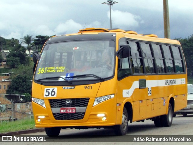 Transporte Suplementar de Belo Horizonte 941 na cidade de Belo Horizonte, Minas Gerais, Brasil, por Adão Raimundo Marcelino. ID da foto: 6734562.