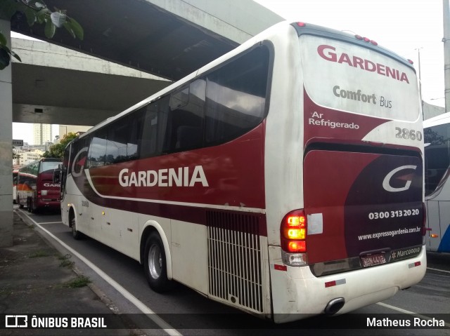 Expresso Gardenia 2860 na cidade de Belo Horizonte, Minas Gerais, Brasil, por Matheus Rocha. Número da foto: #6733940.