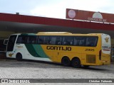 Empresa Gontijo de Transportes 21105 na cidade de Leopoldina, Minas Gerais, Brasil, por Christian  Fortunato. ID da foto: :id.