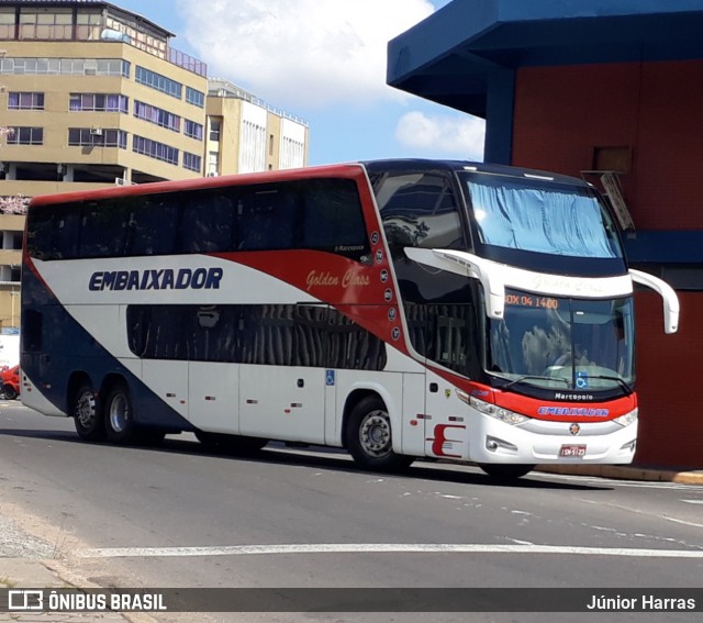 Expresso Embaixador 505 na cidade de Porto Alegre, Rio Grande do Sul, Brasil, por Júnior Harras. Número da foto: #6738053.