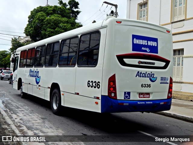 Viação Atalaia Transportes 6336 na cidade de Aracaju, Sergipe, Brasil, por Sergio Marques . Número da foto: #6736963.