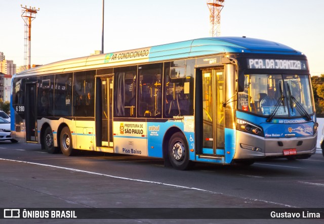 Viação Paratodos > São Jorge > Metropolitana São Paulo > Mobibrasil 6 3180 na cidade de São Paulo, São Paulo, Brasil, por Gustavo Lima. Número da foto: #6735525.