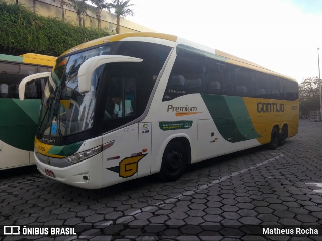 Empresa Gontijo de Transportes 21335 na cidade de Belo Horizonte, Minas Gerais, Brasil, por Matheus Rocha. Número da foto: #6735654.