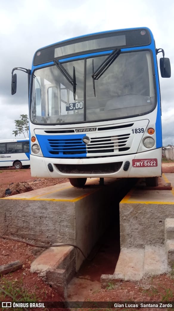 Transpaim Transportes 1839 na cidade de Pimenta Bueno, Rondônia, Brasil, por Gian Lucas  Santana Zardo. Número da foto: #6735355.