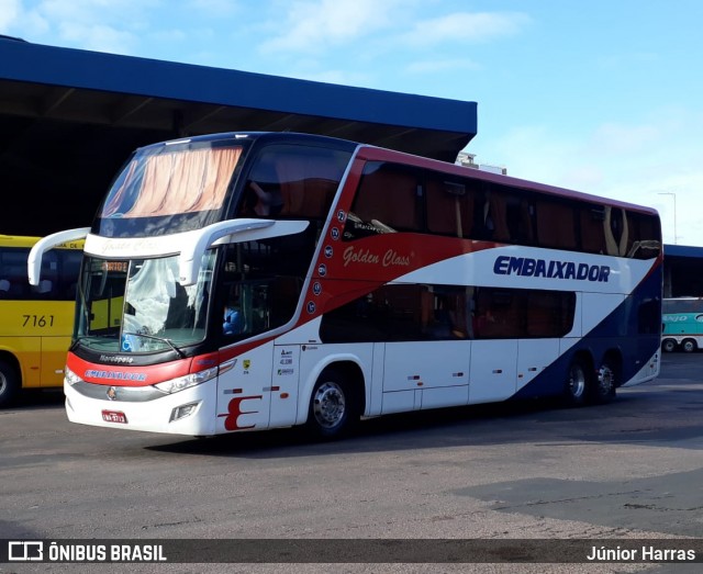 Expresso Embaixador 505 na cidade de Porto Alegre, Rio Grande do Sul, Brasil, por Júnior Harras. Número da foto: #6738044.