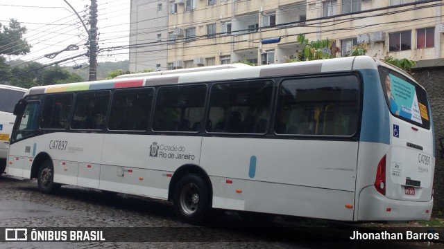 Viação Redentor C47897 na cidade de Rio de Janeiro, Rio de Janeiro, Brasil, por Jhonathan Barros. Número da foto: #6736701.