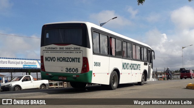 Novo Horizonte Turismo 3606 na cidade de Campina Grande, Paraíba, Brasil, por Wagner Michel Alves Leite. Número da foto: #6736698.