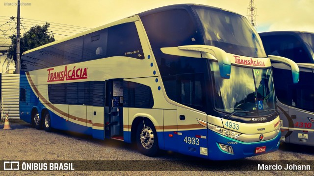 TransAcácia Turismo 4933 na cidade de Curitiba, Paraná, Brasil, por Marcio Johann. Número da foto: #6735974.