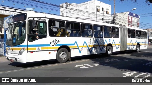 Viação Belém Novo 2396 na cidade de Porto Alegre, Rio Grande do Sul, Brasil, por Davi Borba. Número da foto: #6738018.