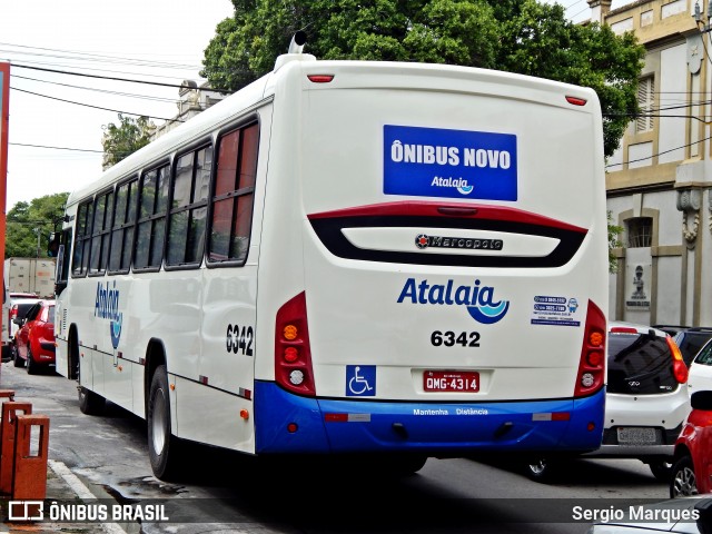 Viação Atalaia Transportes 6342 na cidade de Aracaju, Sergipe, Brasil, por Sergio Marques . Número da foto: #6736736.