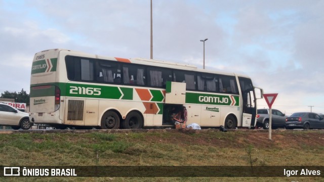 Empresa Gontijo de Transportes 21165 na cidade de Valparaíso de Goiás, Goiás, Brasil, por Igor Alves. ID da foto: 6737826.