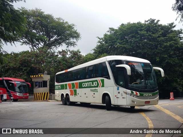 Empresa Gontijo de Transportes 21275 na cidade de São Paulo, São Paulo, Brasil, por Andre Santos de Moraes. Número da foto: #6735235.