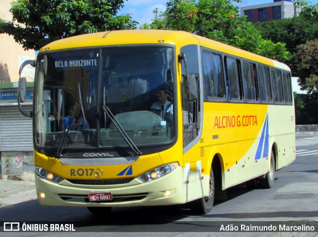 Empresa Alcino G. Cotta R017 na cidade de Belo Horizonte, Minas Gerais, Brasil, por Adão Raimundo Marcelino. ID da foto: 6737788.