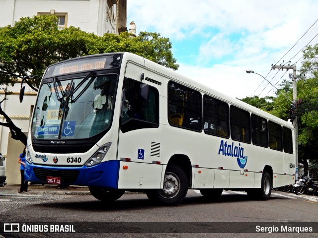 Viação Atalaia Transportes 6340 na cidade de Aracaju, Sergipe, Brasil, por Sergio Marques . Número da foto: #6736757.