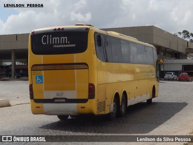 Viação Itapemirim 8631 na cidade de Caruaru, Pernambuco, Brasil, por Lenilson da Silva Pessoa. Número da foto: #6737136.