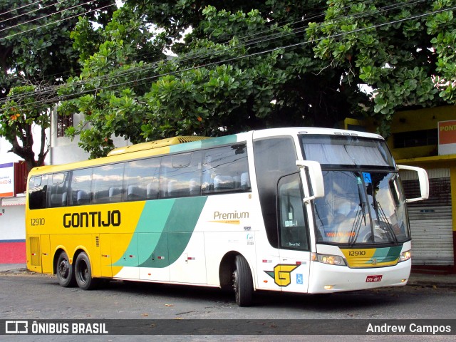 Empresa Gontijo de Transportes 12910 na cidade de Pirapora, Minas Gerais, Brasil, por Andrew Campos. ID da foto: 6739291.