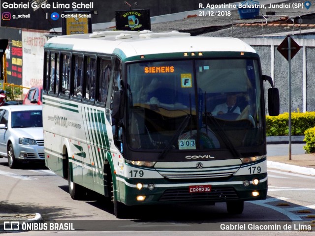 Sajotur - São João Turismo Jundiaí 179 na cidade de Jundiaí, São Paulo, Brasil, por Gabriel Giacomin de Lima. ID da foto: 6739171.