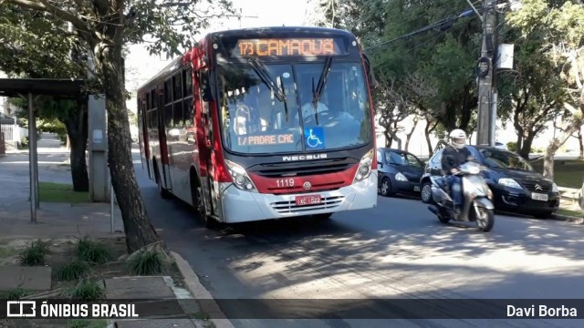 Trevo Transportes Coletivos 1119 na cidade de Porto Alegre, Rio Grande do Sul, Brasil, por Davi Borba. Número da foto: #6738263.