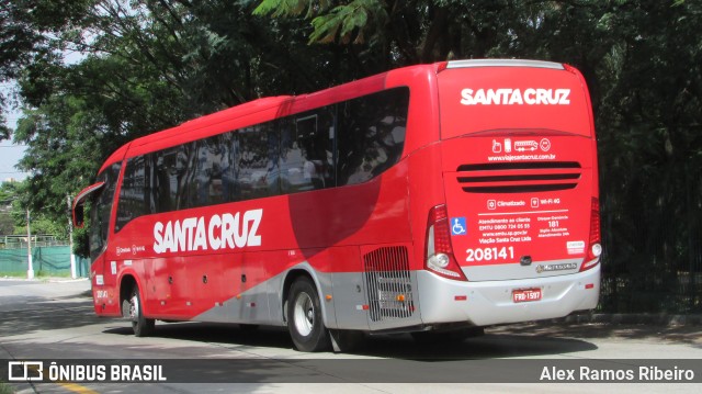 Viação Santa Cruz 208141 na cidade de São Paulo, São Paulo, Brasil, por Alex Ramos Ribeiro. Número da foto: #6740122.