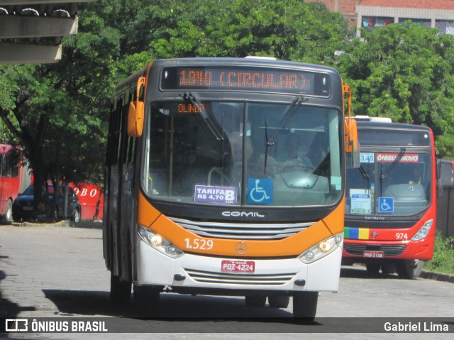 Itamaracá Transportes 1.529 na cidade de Olinda, Pernambuco, Brasil, por Gabriel Lima. ID da foto: 6738261.