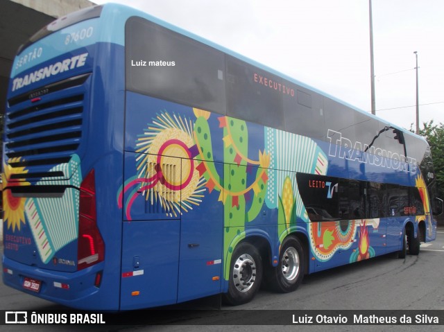 Transnorte - Transporte e Turismo Norte de Minas 87600 na cidade de Belo Horizonte, Minas Gerais, Brasil, por Luiz Otavio Matheus da Silva. Número da foto: #6739086.